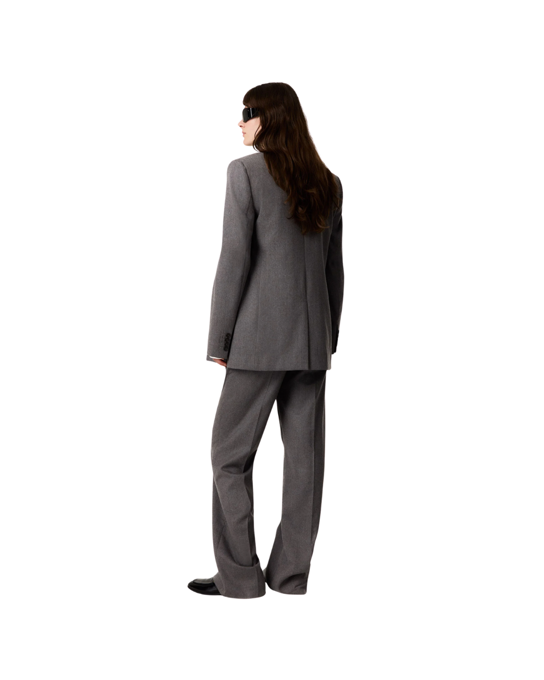 Tailored Slim Wool Pants