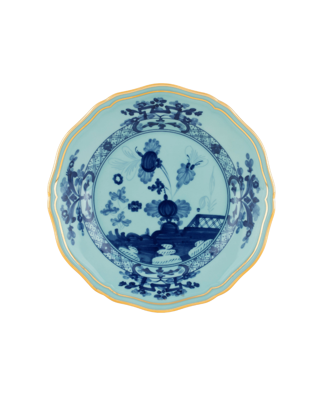 Iris Bread Plate