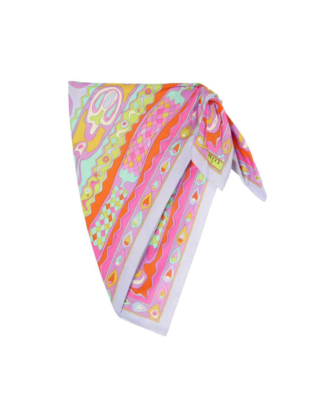 Angoli-print Pareo