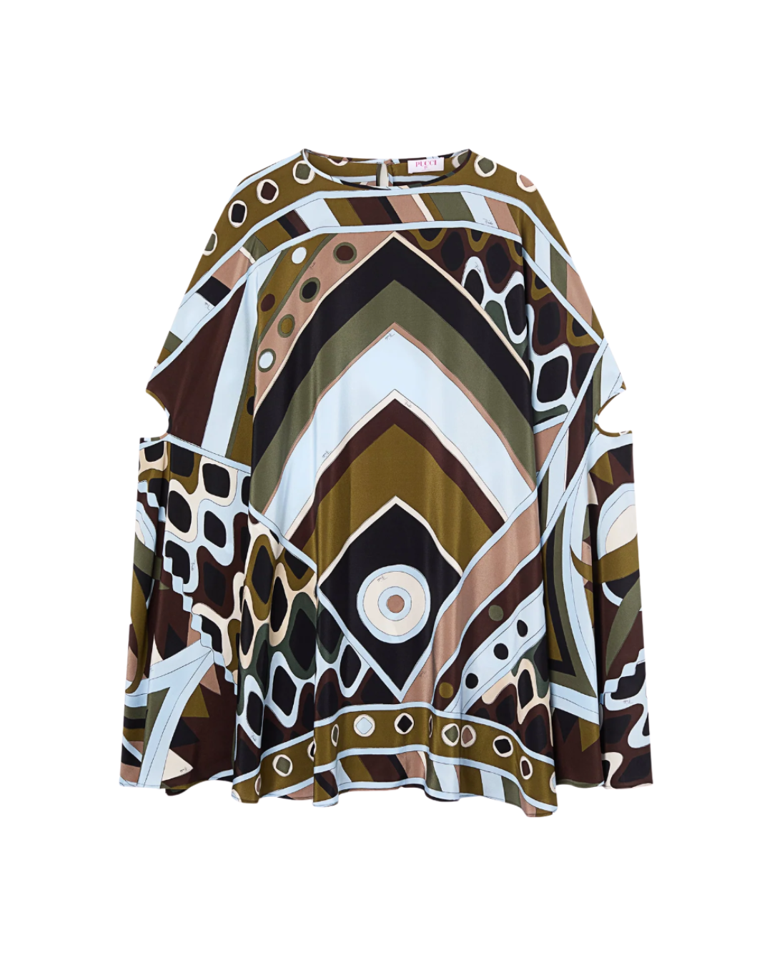 Vivara Print Silk Kaftan