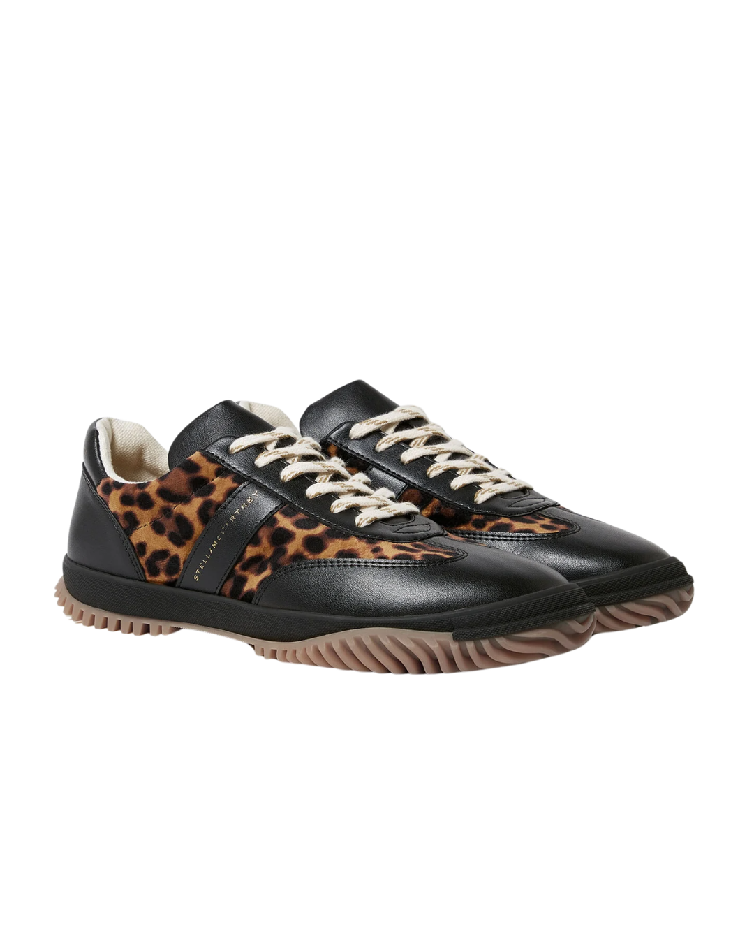 Leopard Velvet Sneakers