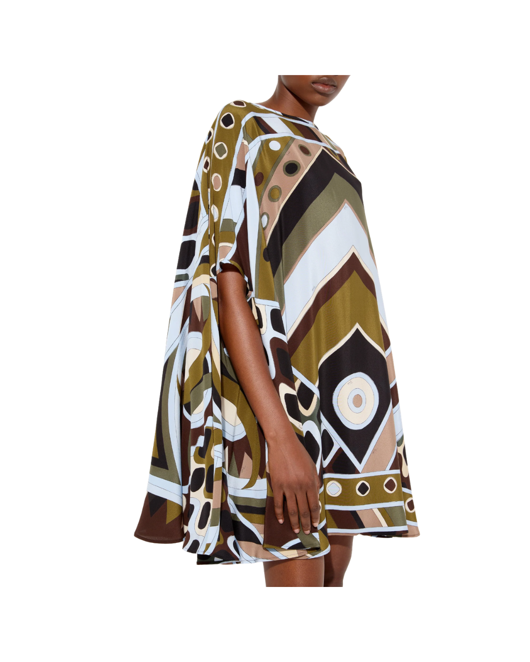 Vivara Print Silk Kaftan