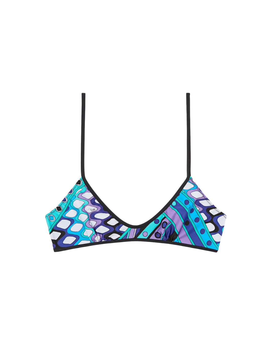 Vivara-print Balconette Bikini Top