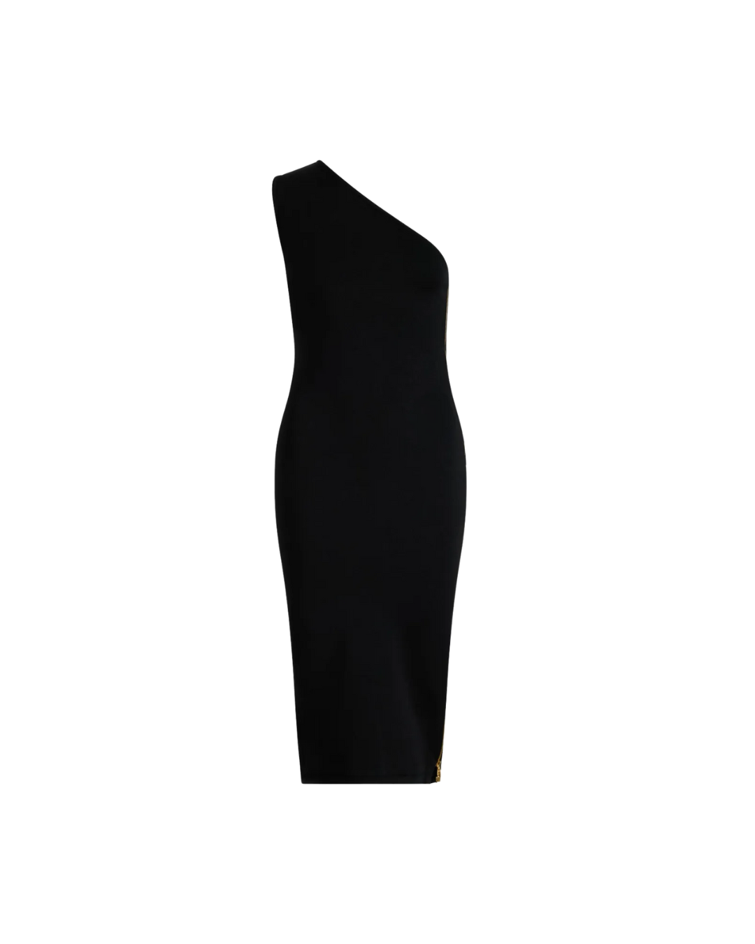 One Shoulder Knit Dress