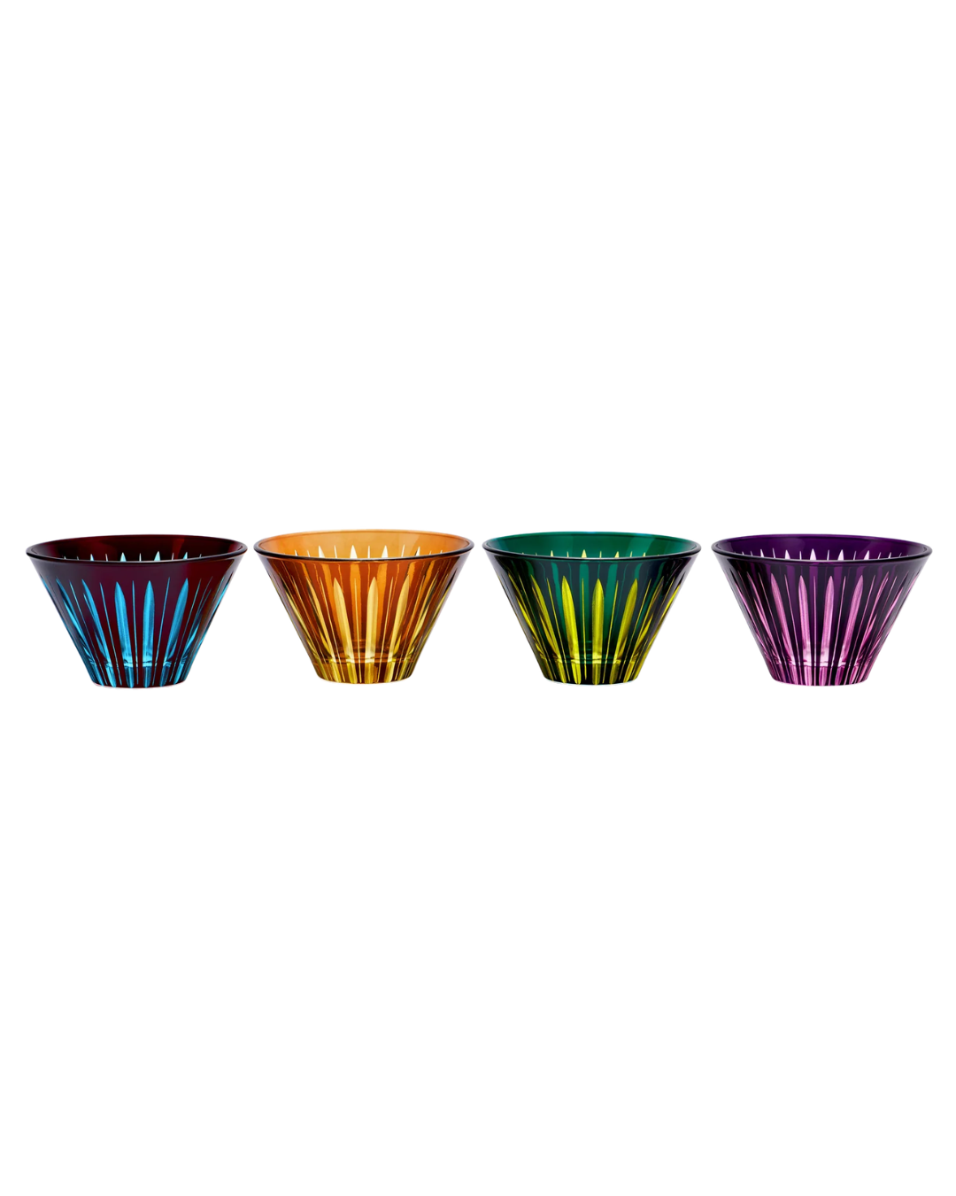 Prism Condiment Bowls - Assorted (Set of 4)
