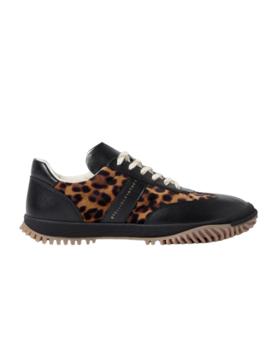 Leopard Velvet Sneakers