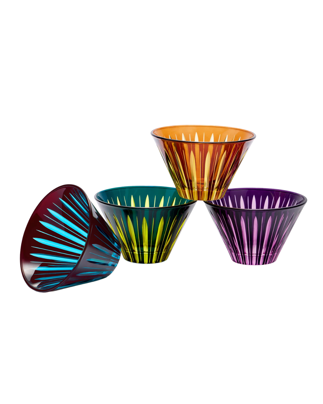 Prism Condiment Bowls - Assorted (Set of 4)