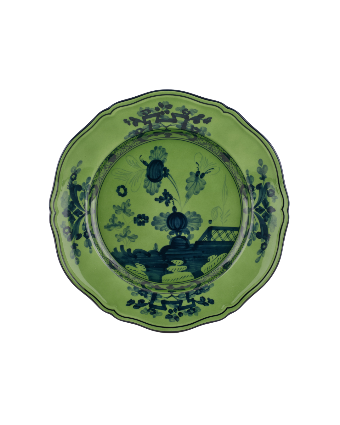 Malachite Flat Dinner Plate