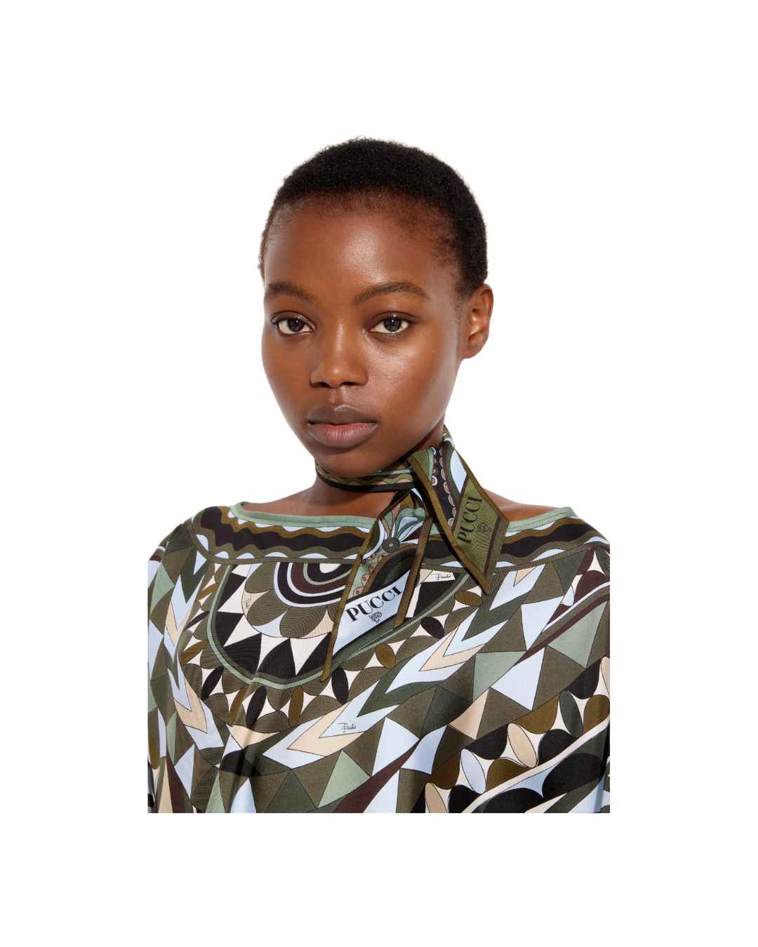 Mixed Print Silk Twill Scarf