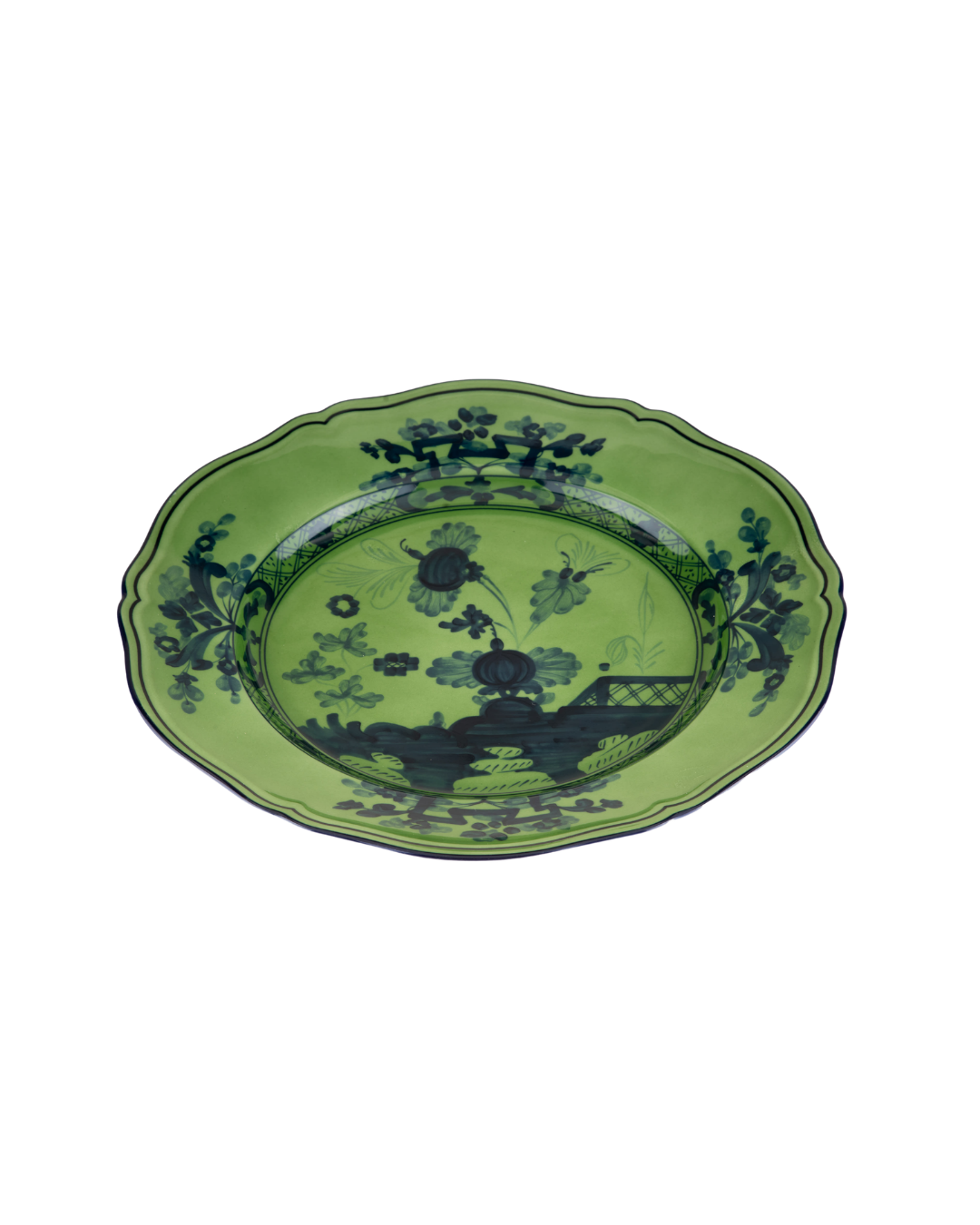 Malachite Flat Dinner Plate