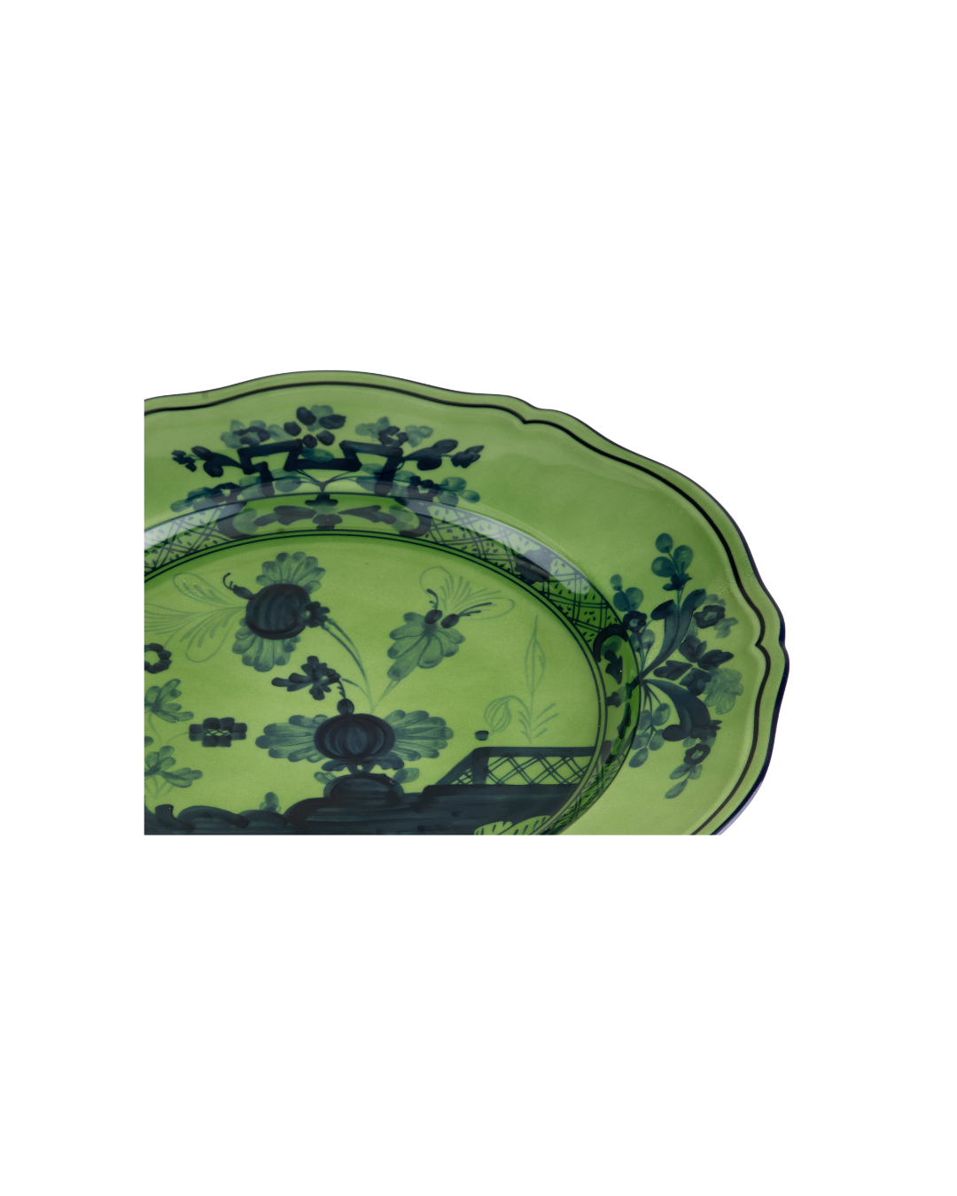 Malachite Flat Dinner Plate