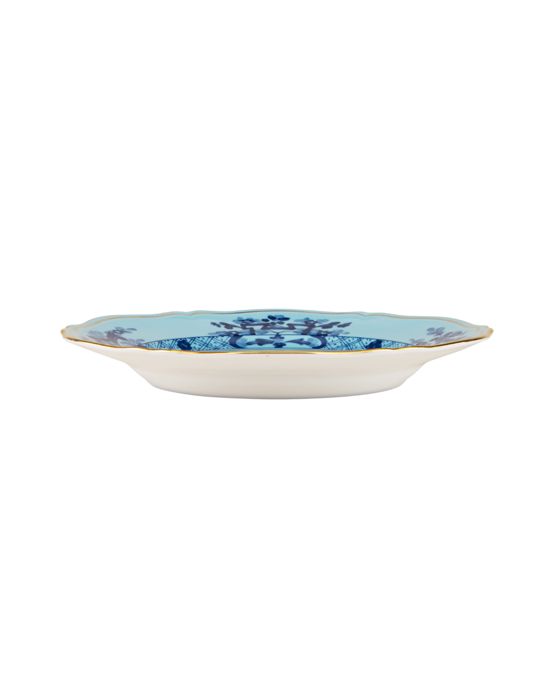 Iris Flat Dinner Plate