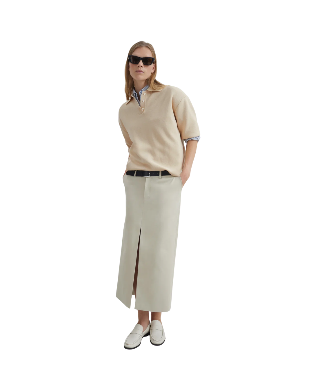 Nola Knit Polo Top