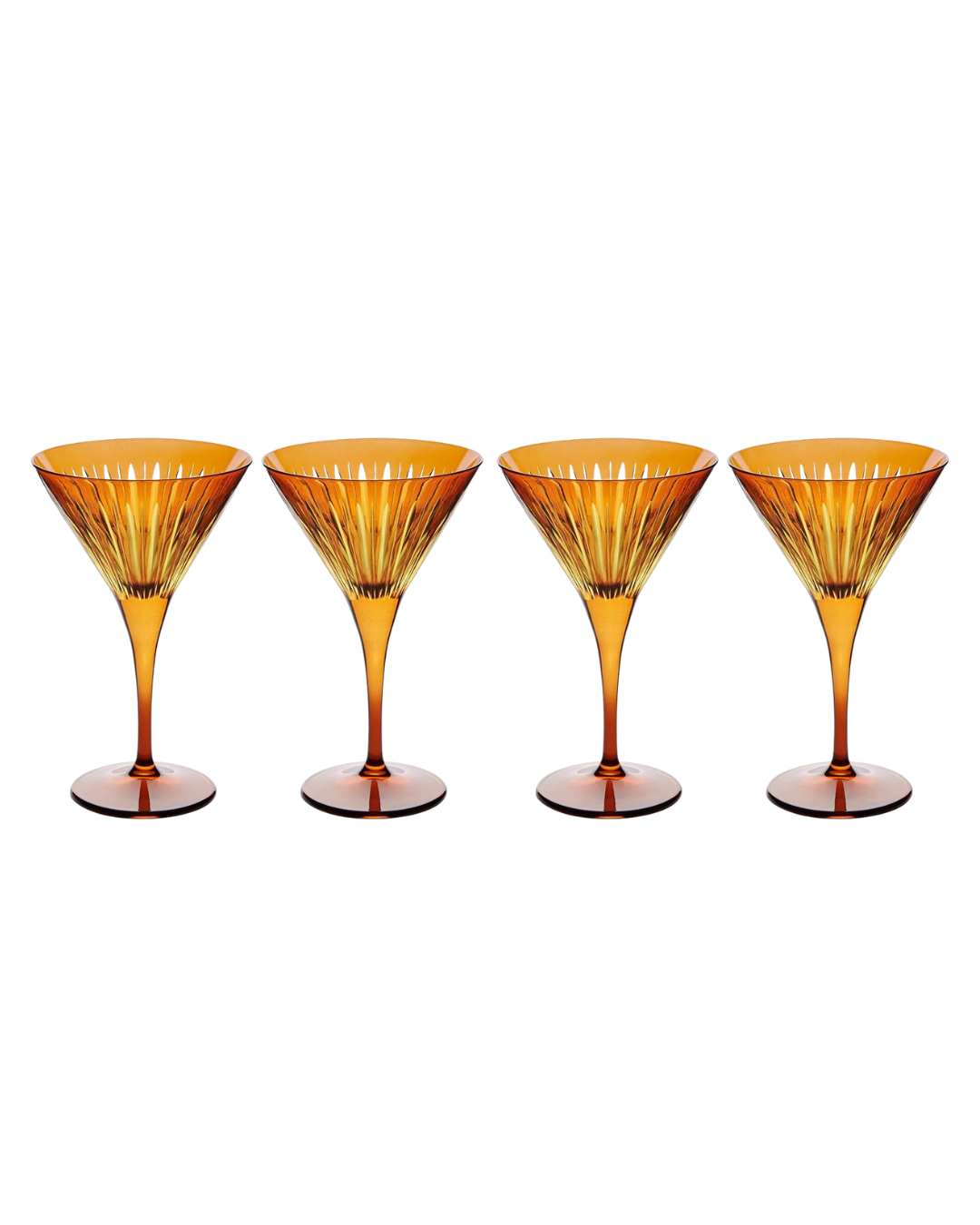 Prism Martini Glasses (Set of 4)