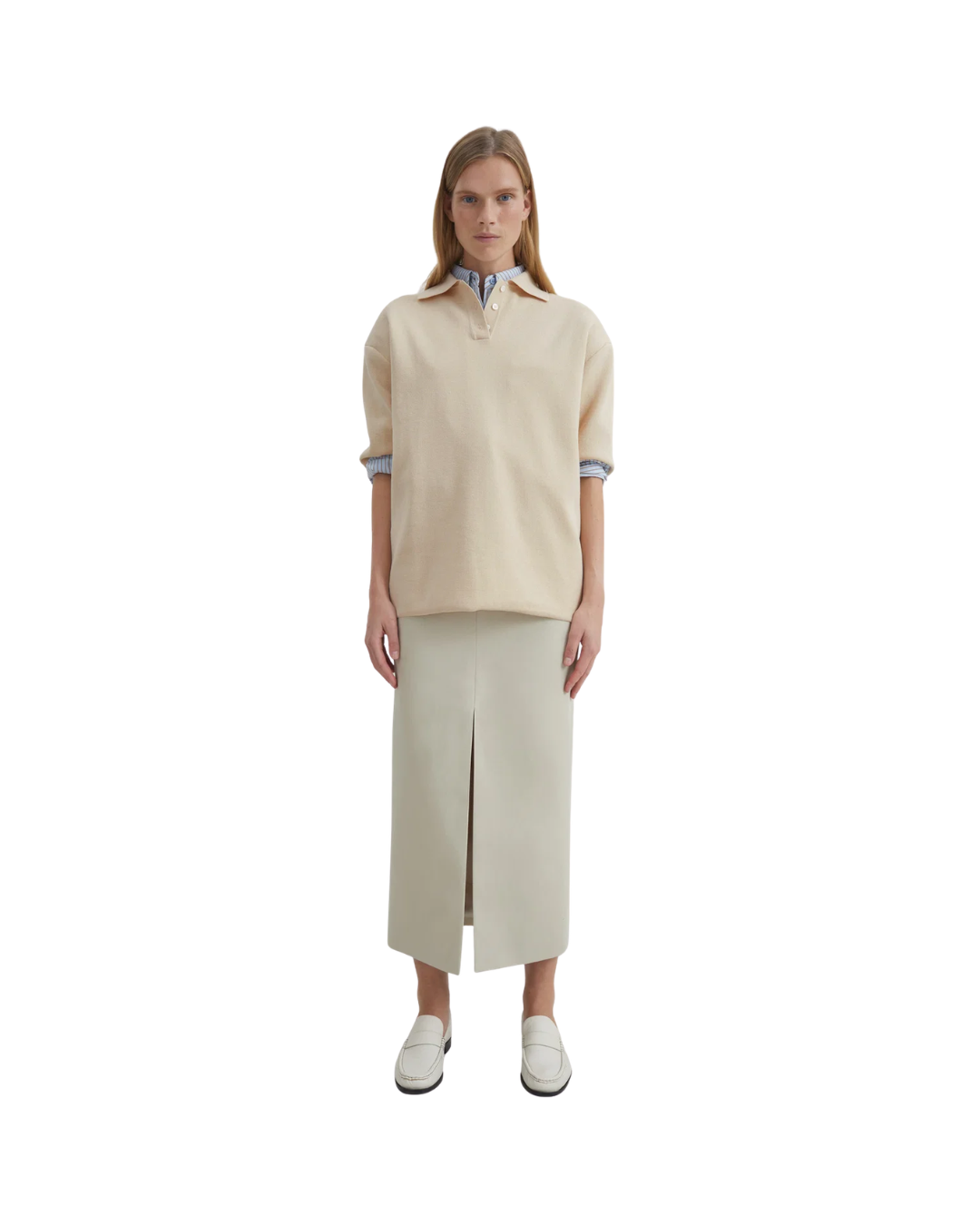 Nola Knit Polo Top