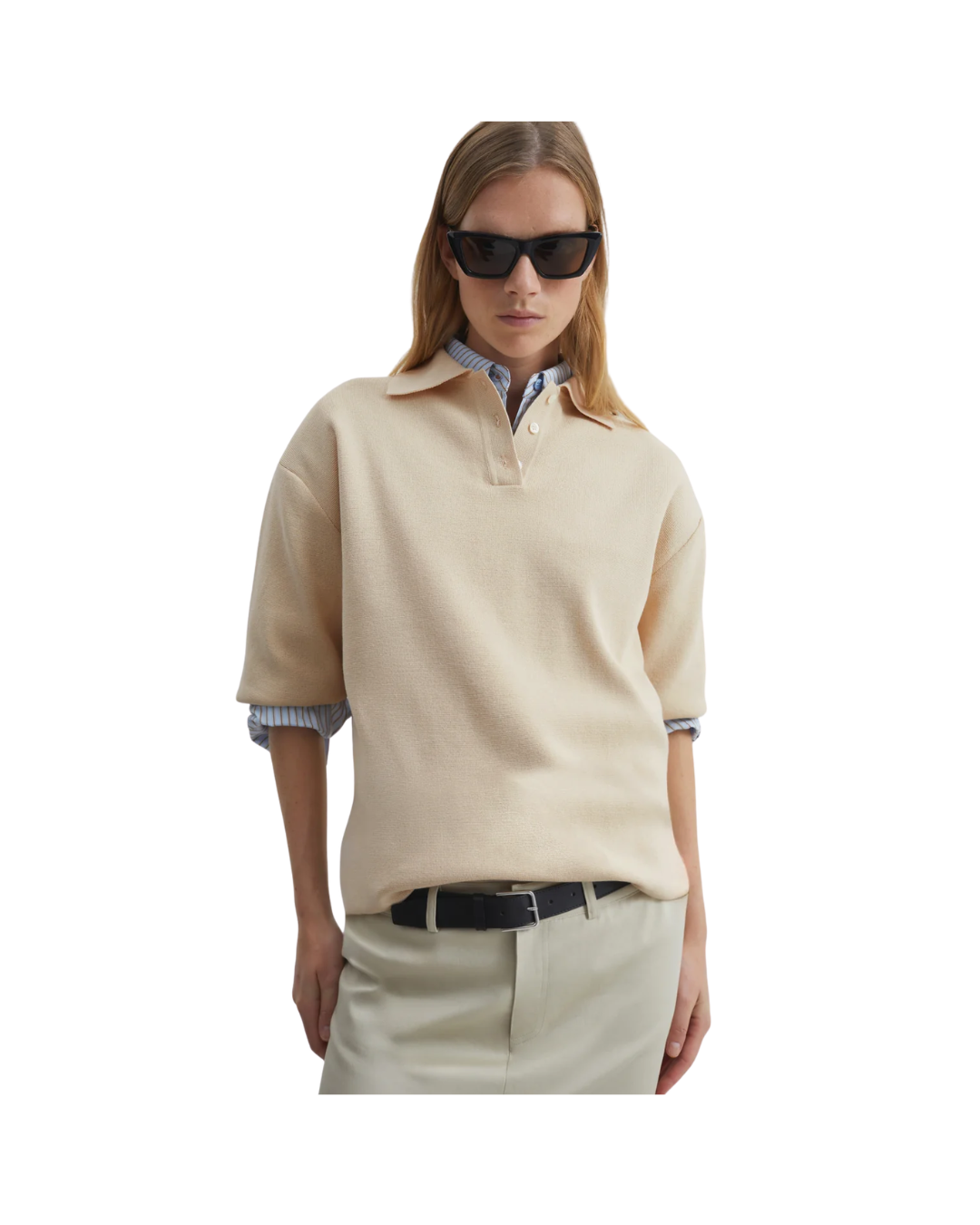 Nola Knit Polo Top