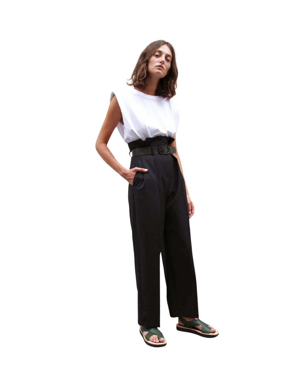 Eva Padded Shoulder Muscle T-Shirt
